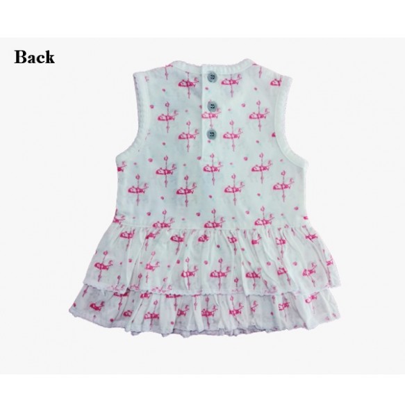 Curiosity Baby Carousel Frill Dress with UV Protection and Water Repellent