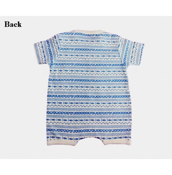 Curiosity Baby Seaside Romper with UV Protection and Water Repellent