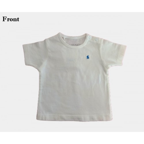 Curiosity Baby Sailboat Tee with UV Protection and Water Repellent