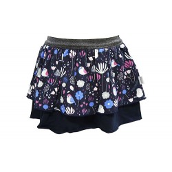 TIERED PRINT SKIRT FOR GIRLS (MULTI)