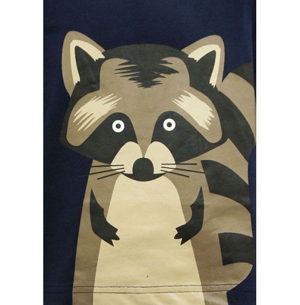 RACOON PRINTED TOP FOR BOYS