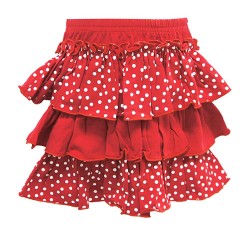 RED SPOT SKIRTS FOR GIRLS