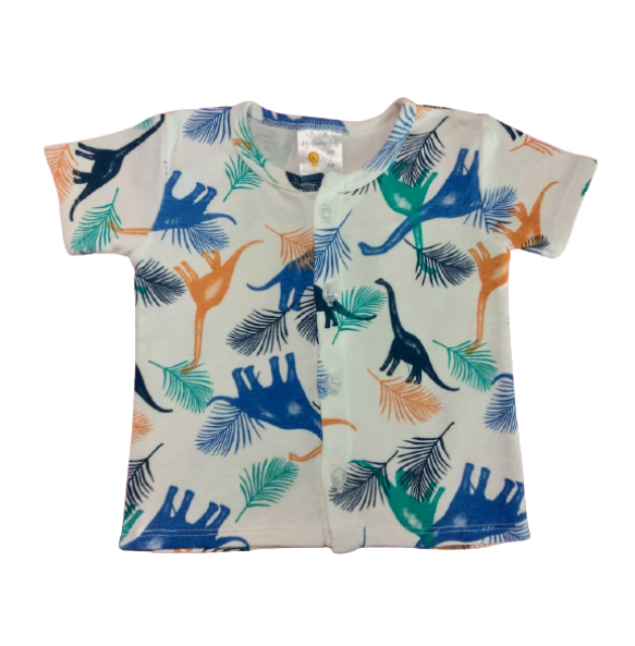 My Curious Baby Dinosaur Short Sleeve Shirt and Pants