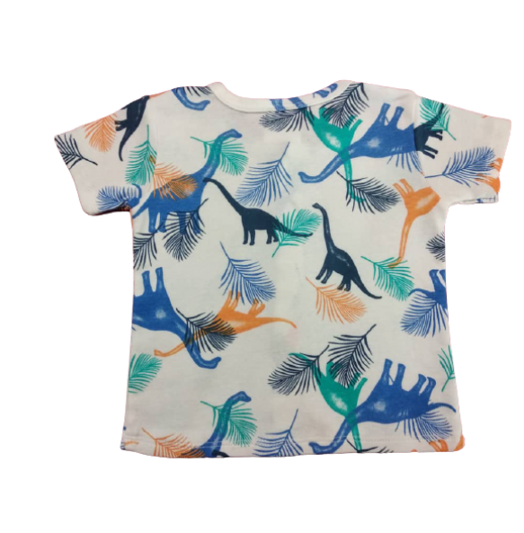 My Curious Baby Dinosaur Short Sleeve Shirt and Pants