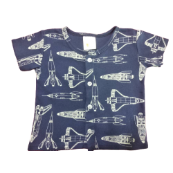 My Curious Baby Plane Short Sleeve Shirt and Pants