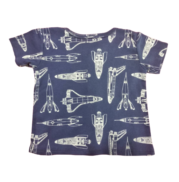 My Curious Baby Plane Short Sleeve Shirt and Pants