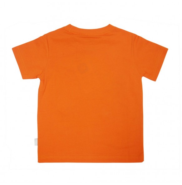 4D DINOSAUR T-SHIRT, AUGMENTED REALITY (ORANGE) FOR BOYS